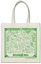 Eco-Friendly Reusable shopping Cotton bag - White